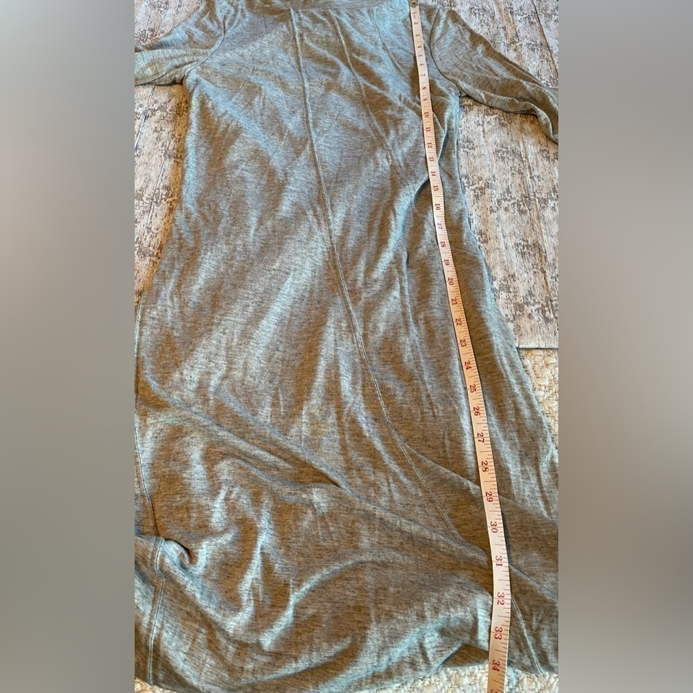 NEW w/TAGS DIESEL Turtleneck Bodycon Gray Visible Seams Balloon Bottom Dress XS - Picture 13 of 13